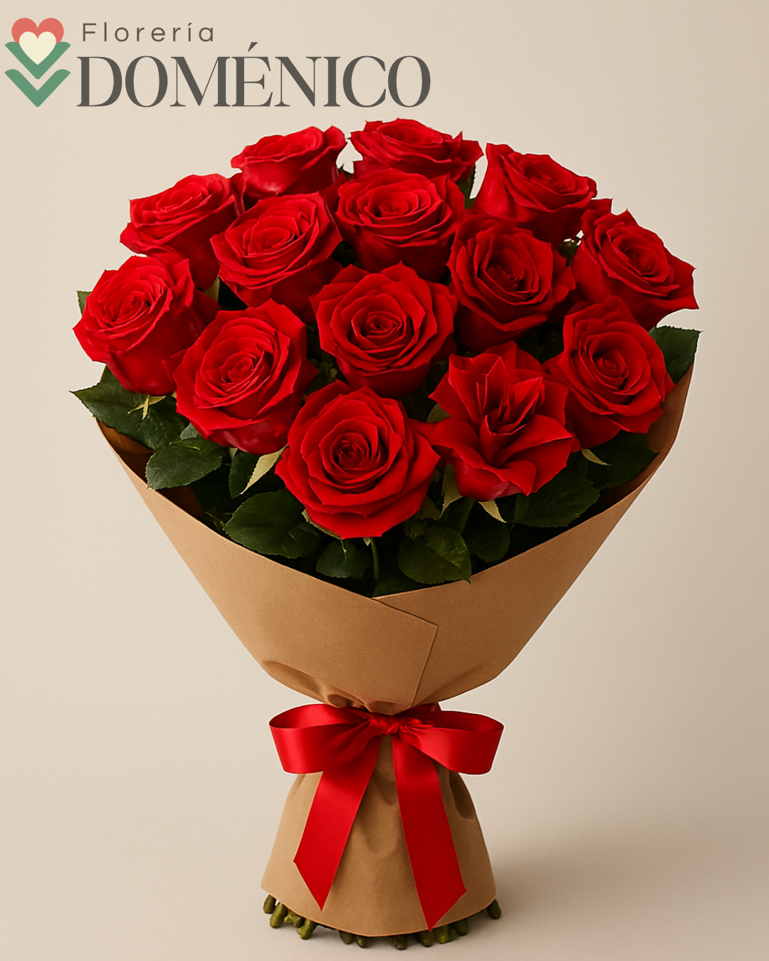 Buquet  20 rosas rojas